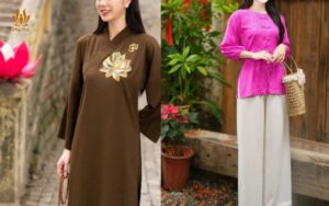 trang phục đi chùa mùa hè